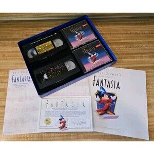 Vintage Disney Fantasia Masterpiece Lithograph Set